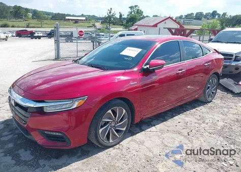 2022 Honda Insight Touring z USA, uszkodzony, nr VIN 19XZE4F92NE016849